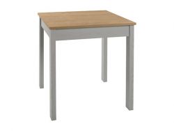 stůl  BRYK MINI   dub burlington allover/modřín sibiu šedý