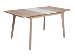 stůl  FARIO dub sonoma/bílá alpská
