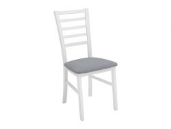 židle MARYNARZ "II" POZIOMY bílá (TX098)/adel 6 grey