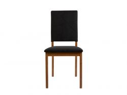 FORN jídelní židle, dub stirling/černá BRW