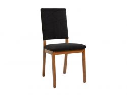 FORN jídelní židle, dub stirling/černá BRW